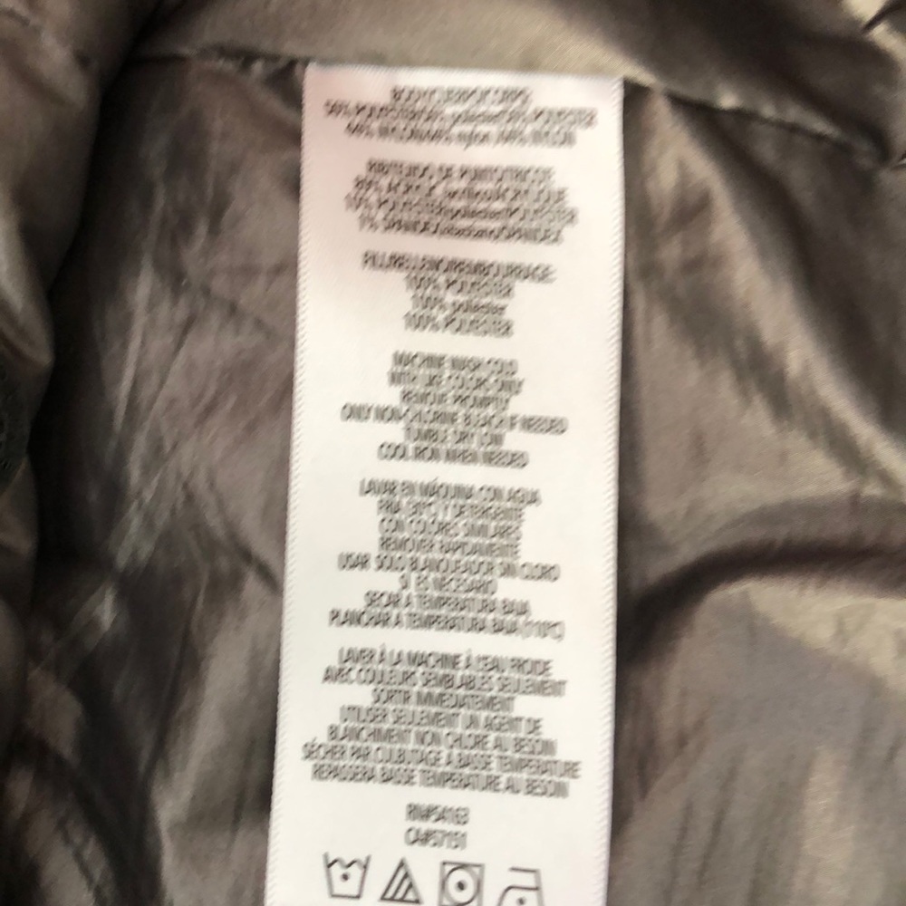 Calvin Klein silvery grey/black jacket - Picture 8 of 15